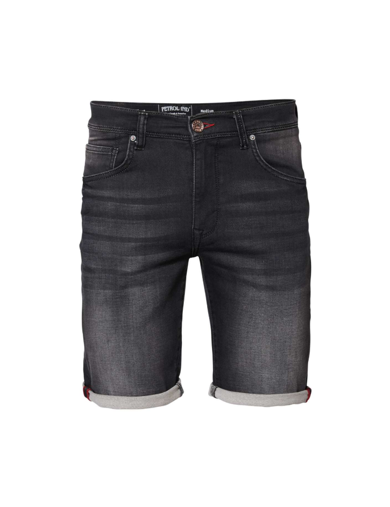 PETROL IND SHORT SLIM FIT JOGG JEANS GRIS