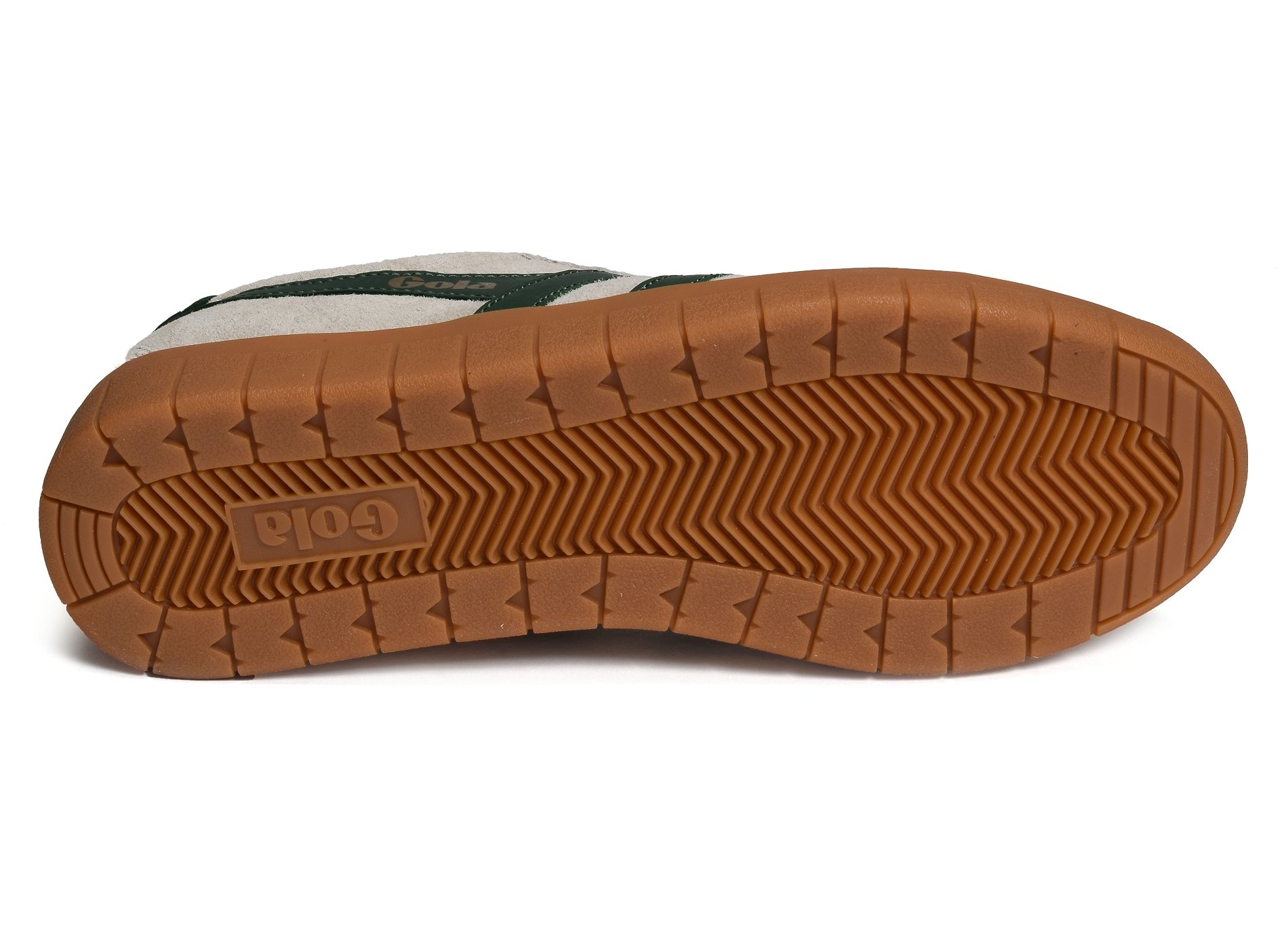 Hurricane suede trainers beige vert
