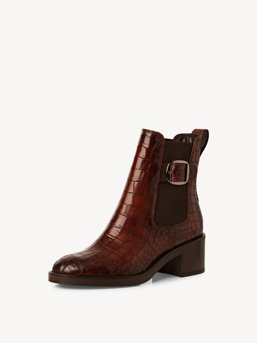 Leren Chelseaboot - bruin