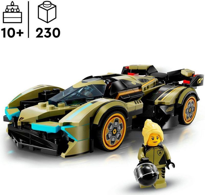 LEGO - Speed Champions - Auto Speelgoed - Lamborghini Lambo V12 Vision GT - Bouwpakket