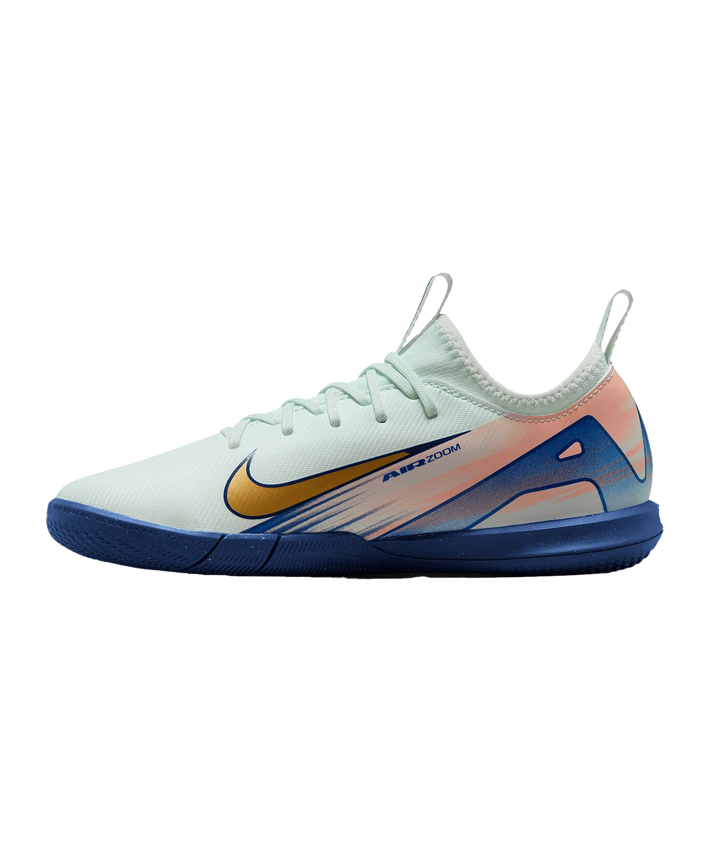Nike Jr Air Zoom Mercurial Vapor XVI Academy IN Dream Speed 9 Kids Grün Gold F300