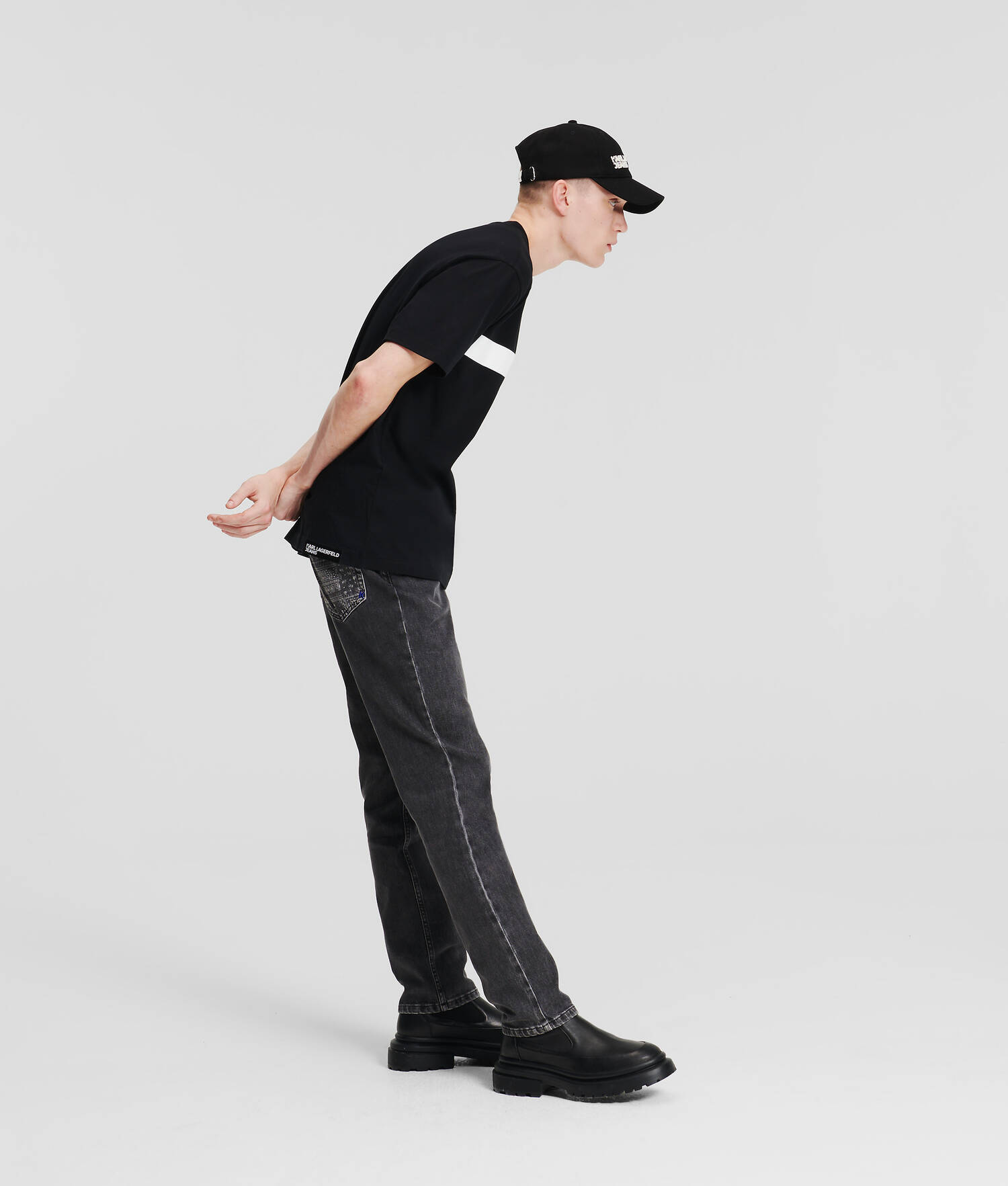 JEAN SLIM KLJ AVEC POCHE ESPRIT BANDANA