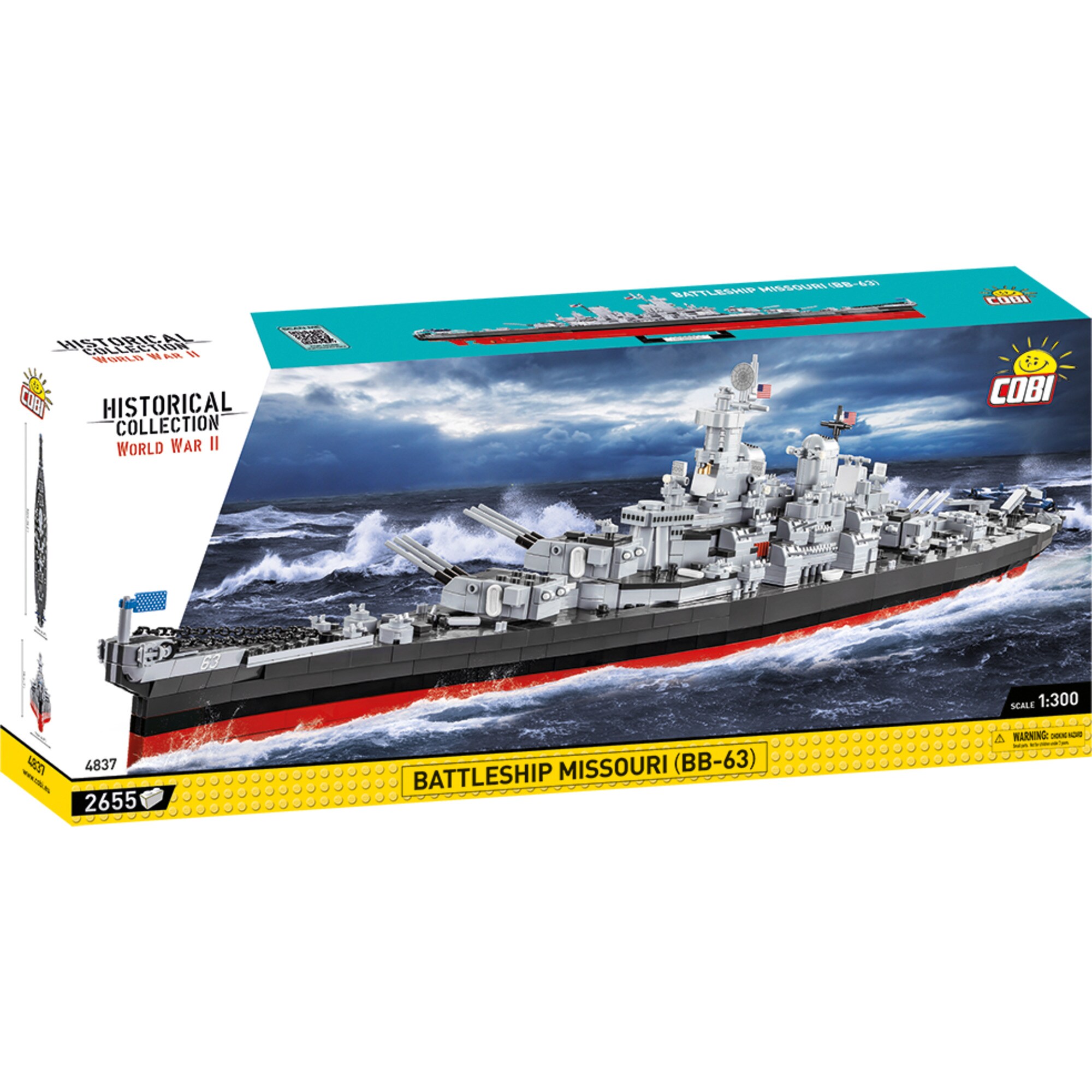 COBI Konstruktionsspielzeug Battleship Missouri