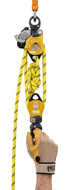 PETZL - POULIE BLOQUEUR TWIN RELEASE
