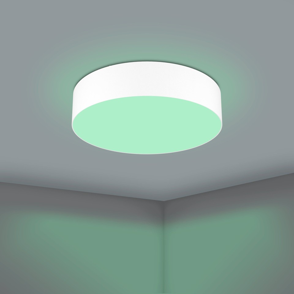EGLO - Romao-Z loftlampe hvid Ø57 - RGB + TW - Zigbee, Bluetooth