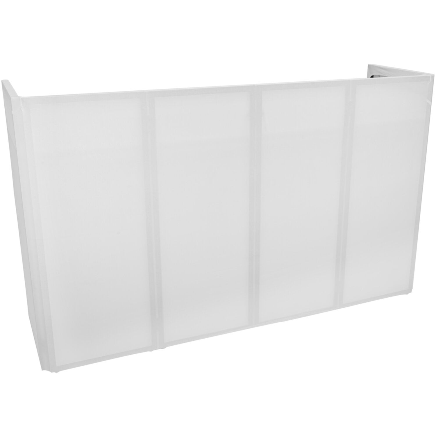 Omnitronic Large Mobile DJ Stand inclusief witte hoes