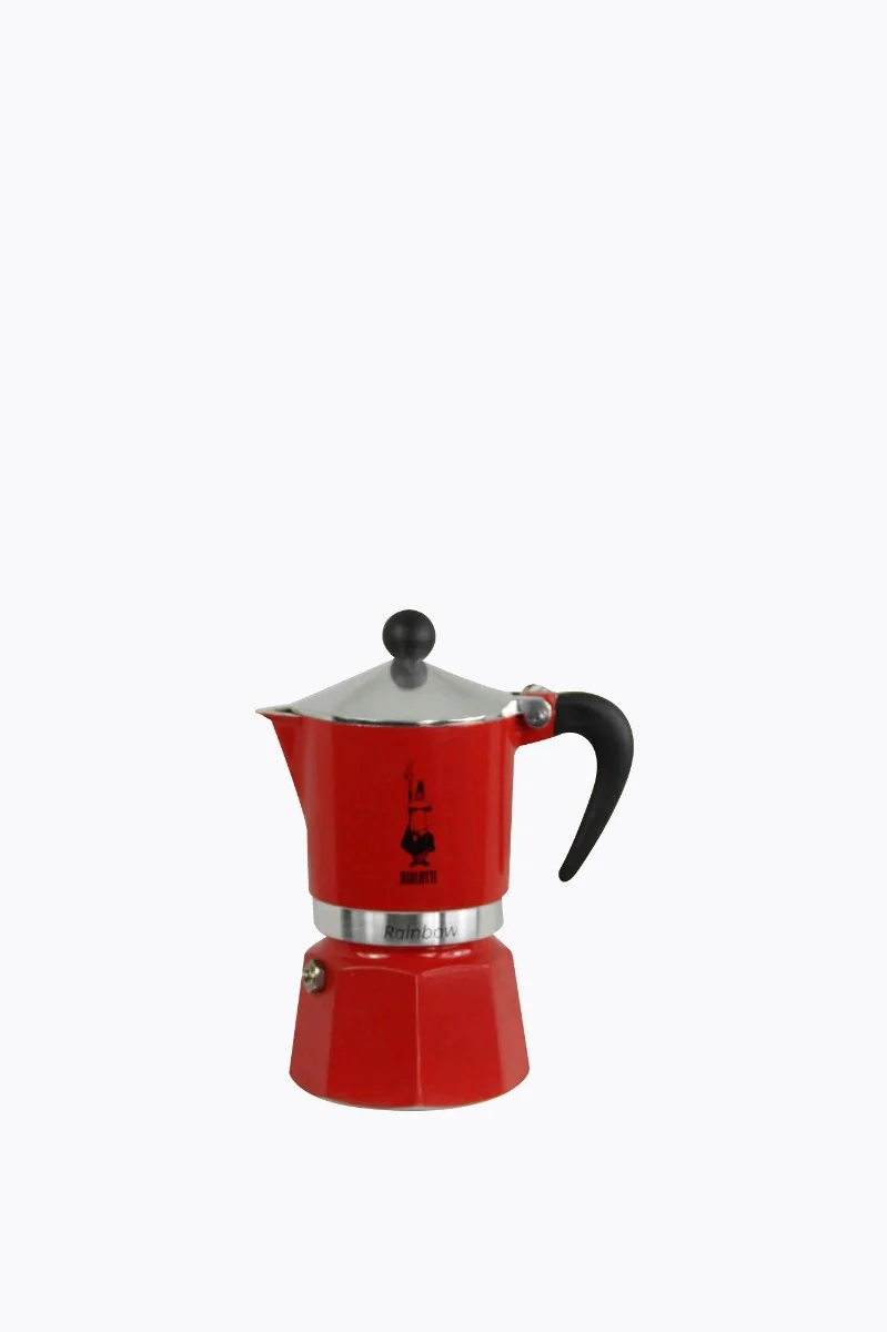 Bialetti Espressokocher Rainbow rot