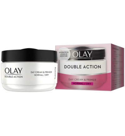 Olay Double action normale/droge dagcreme (50 ml)