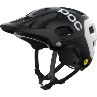 POC Tectal Race MIPS Helm Uranium Black / Hydrogen White Matt