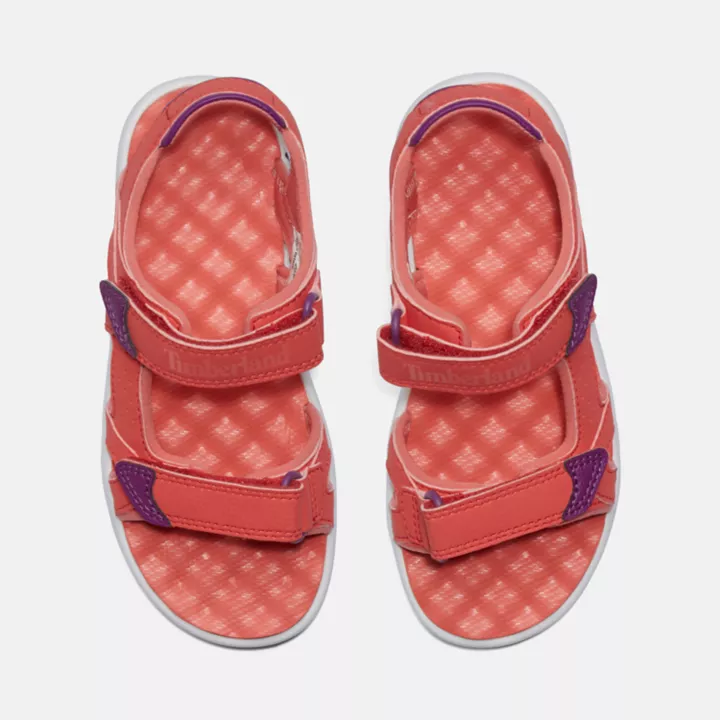 Sandales à double bride Perkins Row junior en rose