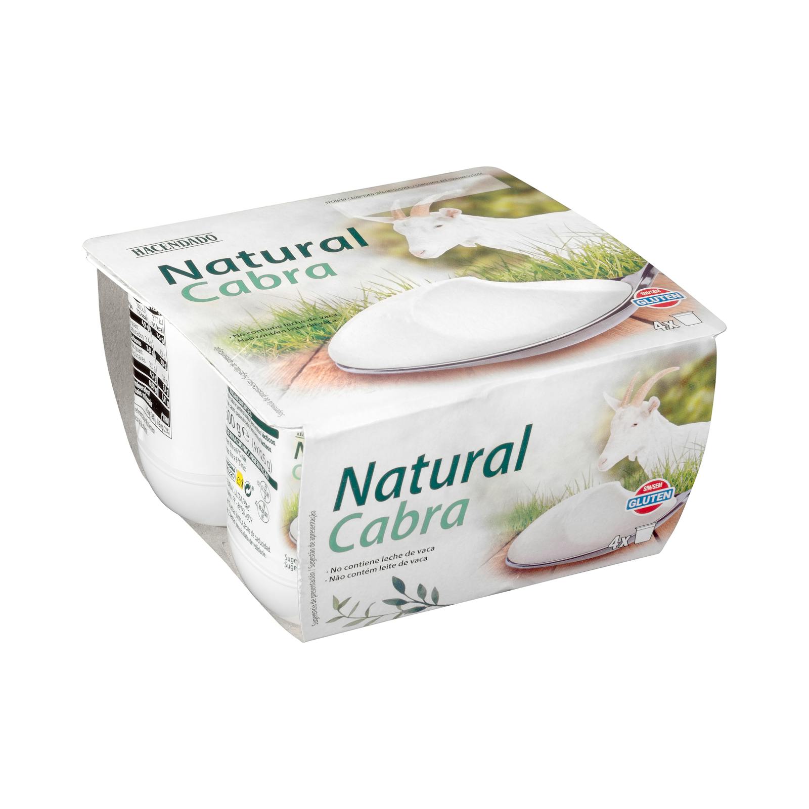 Yaourt de chèvre naturel Hacendado