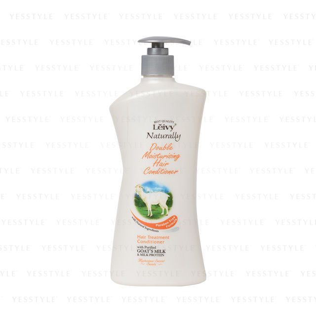 Leivy Naturally - Dubbel hydraterende haarconditioner met geitenmelk en melkproteïne