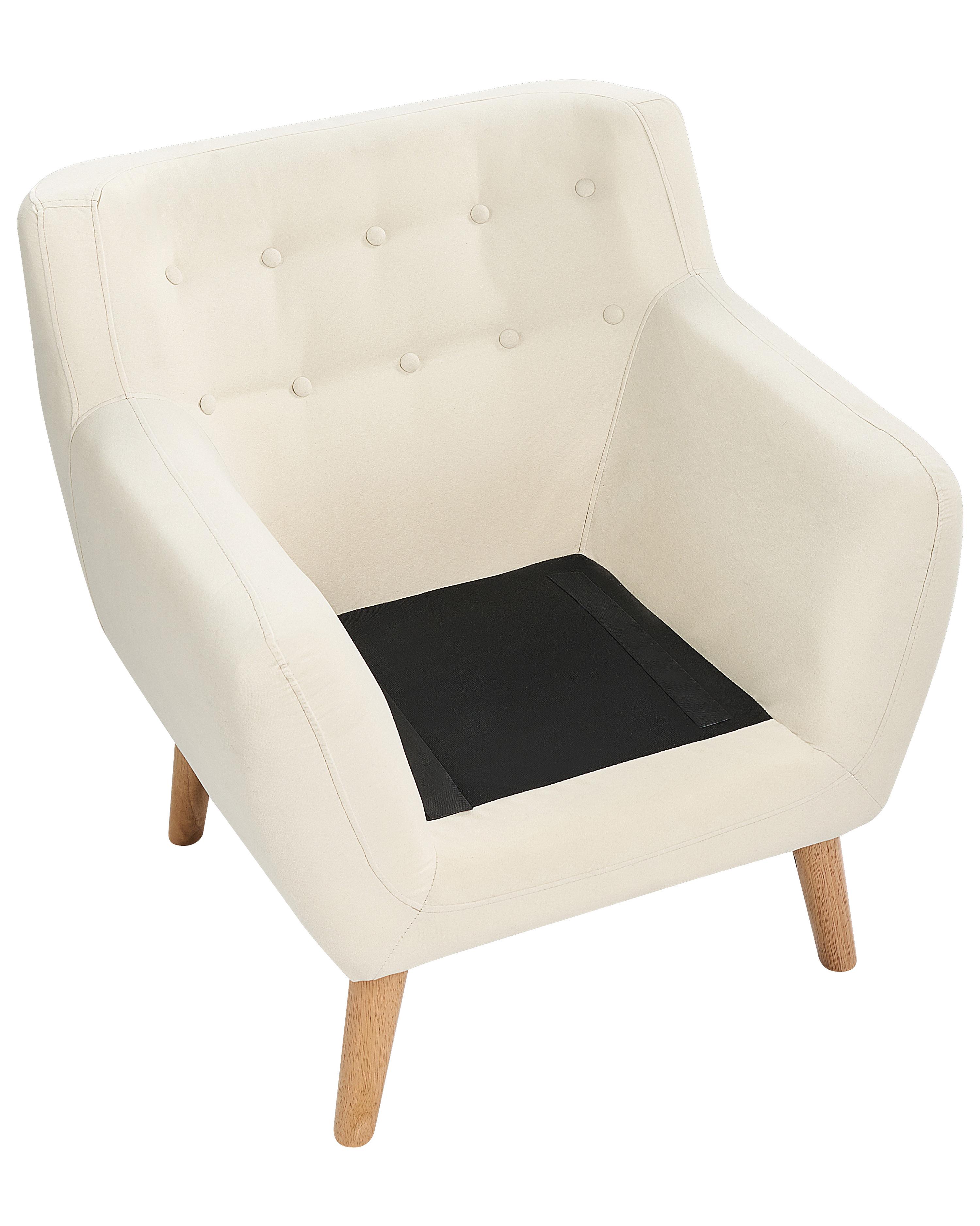 Fauteuil MOTALA Stof Lichtbeige