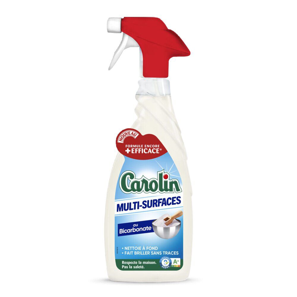 Spray nettoyant Carolin multi-surfaces au bicarbonate