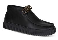 Clarks Torhill Hi skinn Sort