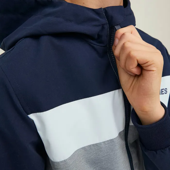 Jack & Jones Essentials Rush Blocking Hooded Bomber Jack Junior