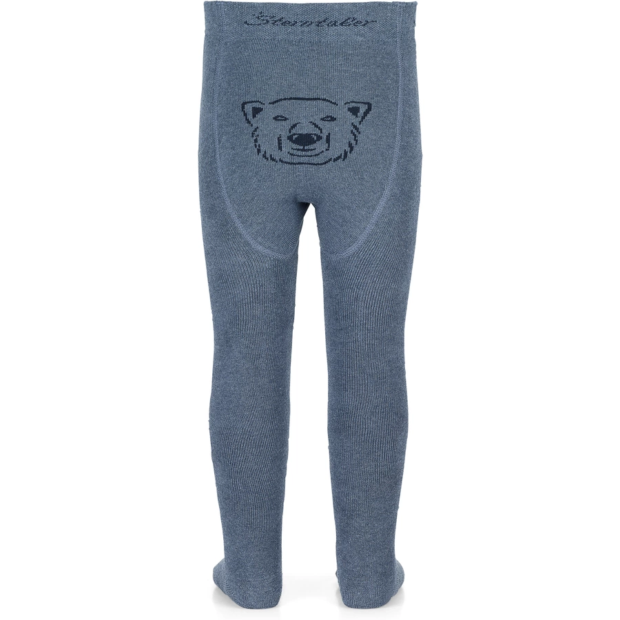 Sterntaler Strumpfhose Bär tintenblau