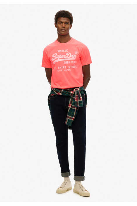 Superdry oranje heren t-shirt