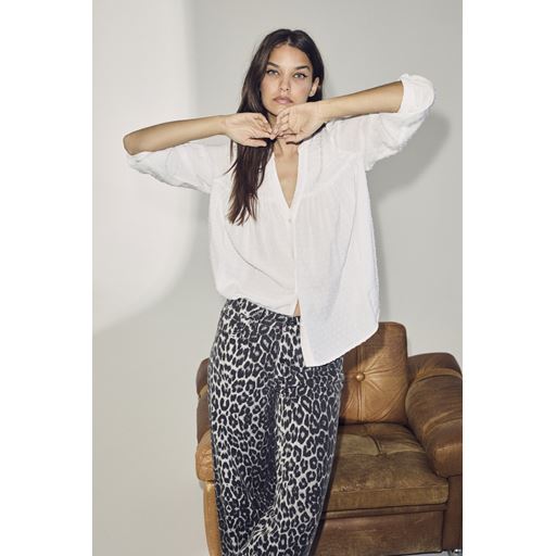 Co'Couture Adina CC Drop Skjorte, White, M