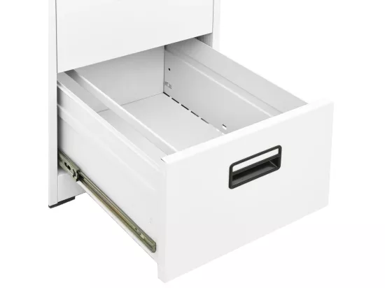 Classeur Blanc 46x62x133 cm Acier