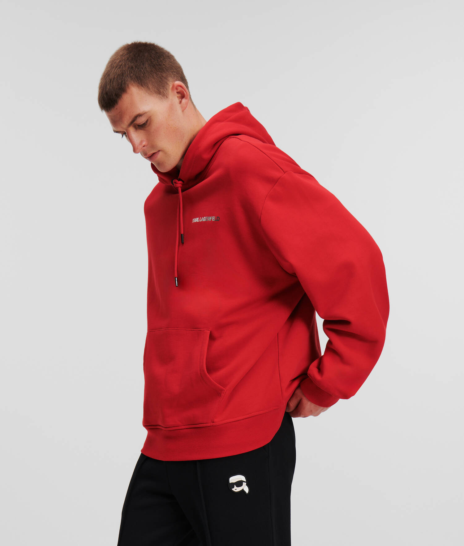 SWEAT À CAPUCHE MÉTALLISÉ K/IKONIK