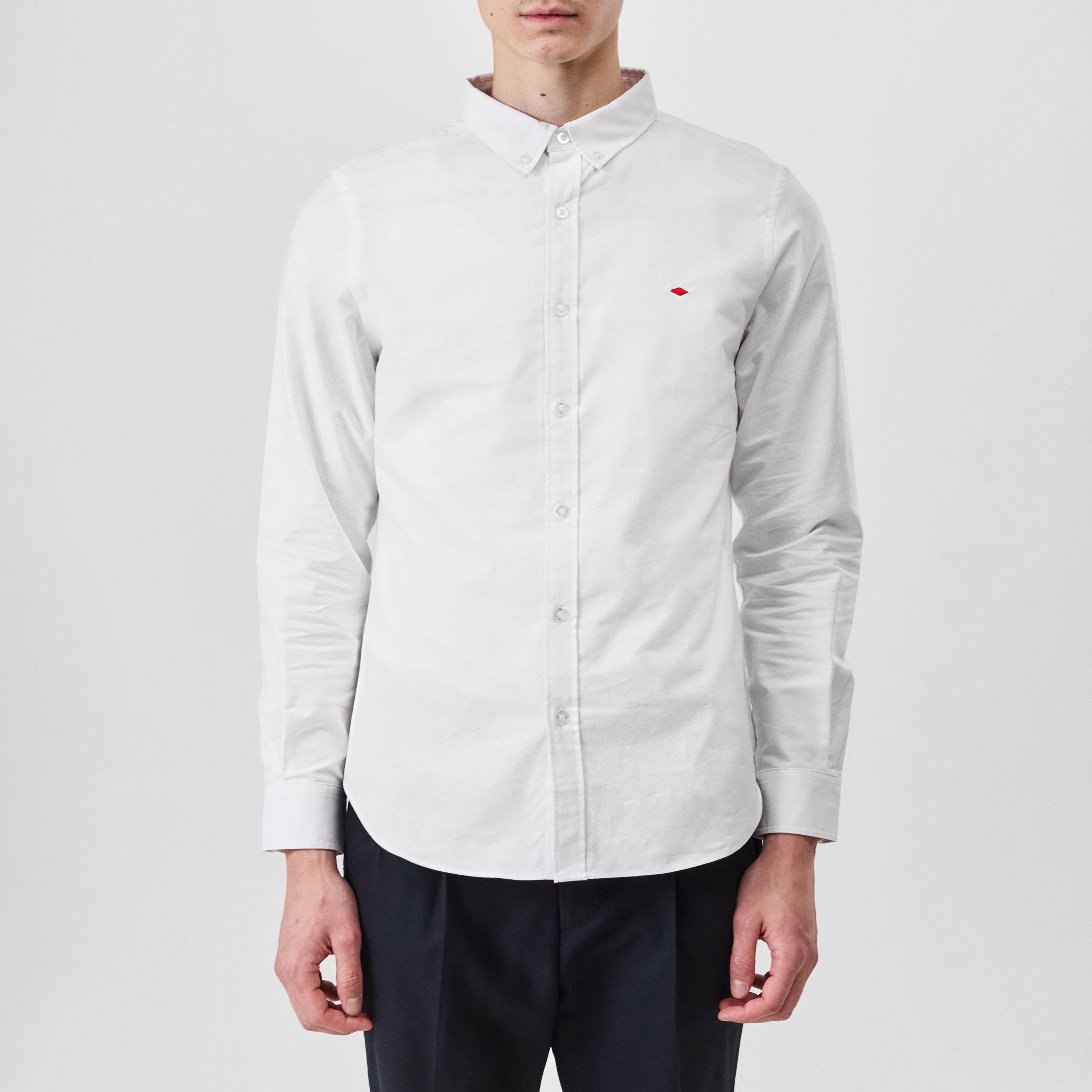Lee Cooper Long Sleeve Oxford Shirt