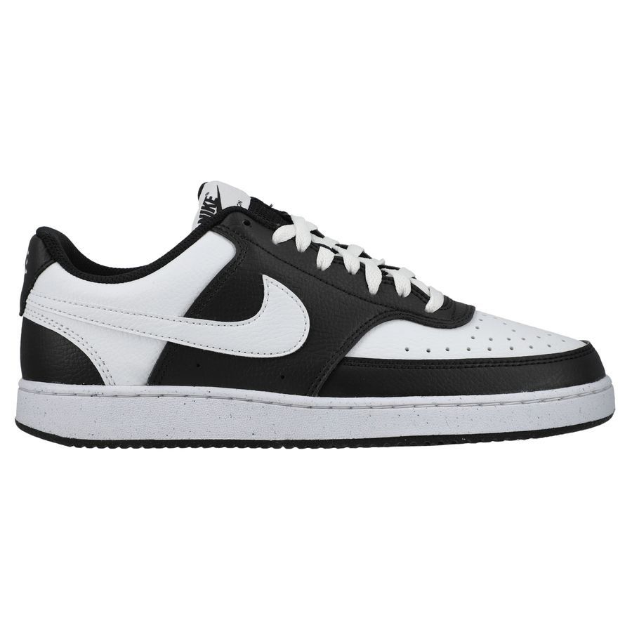 Nike Chaussures Court Vision Low Next Nature - Noir/Blanc Femme