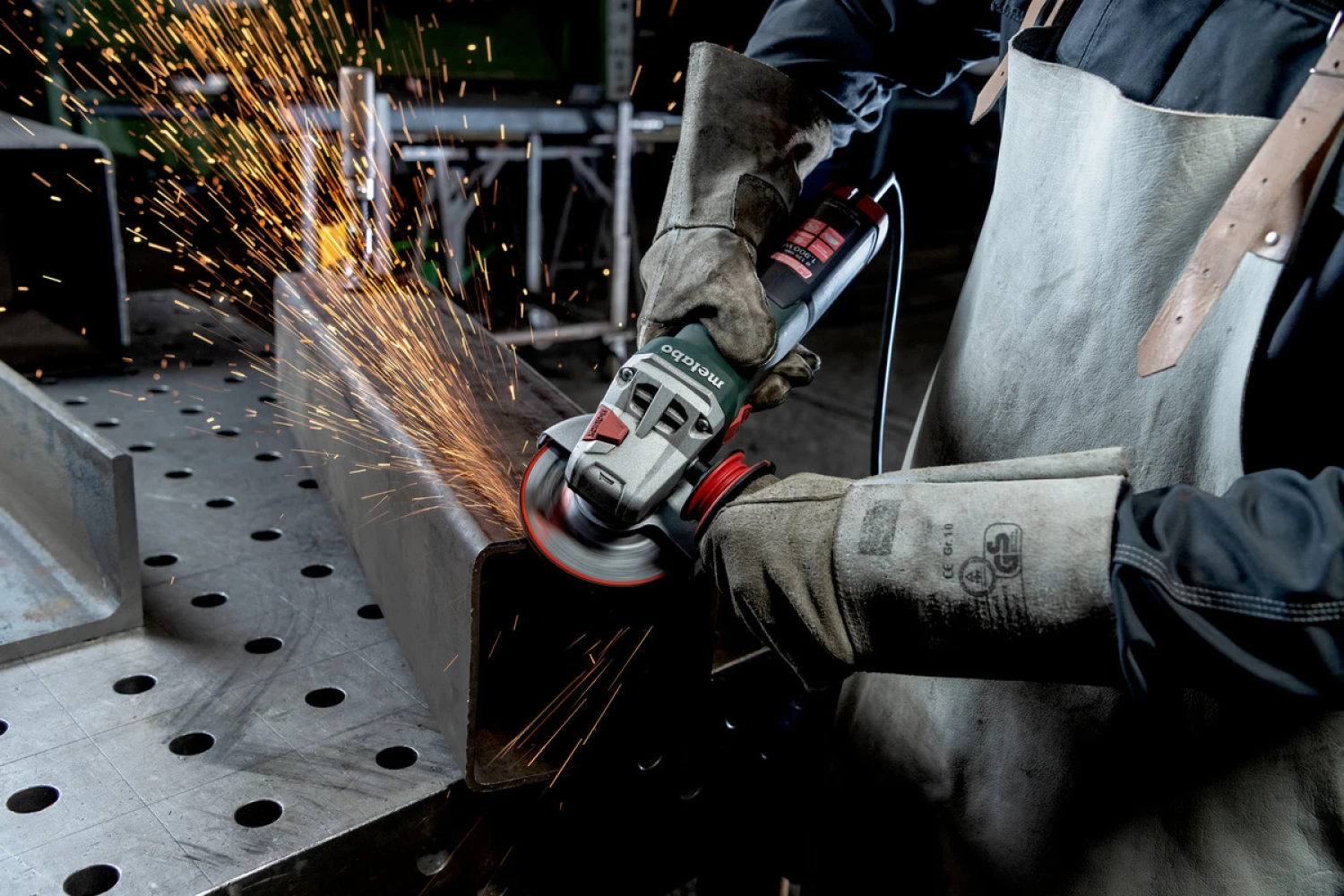 Metabo WEV 19-125 Q M-Brush Haakse slijper body - 1900W - 125mm