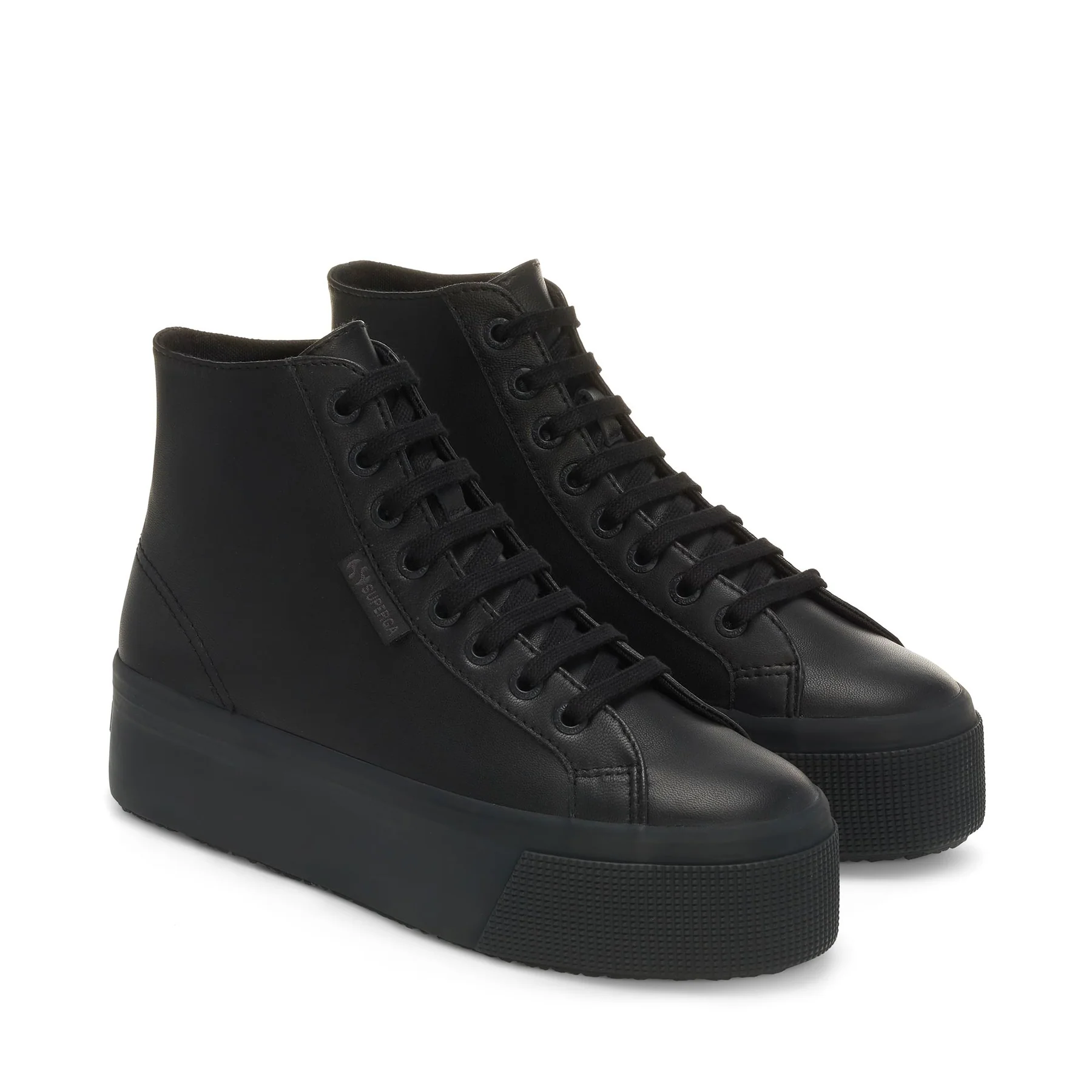 2708 HI TOP NAPPA-TOTAL BLACK