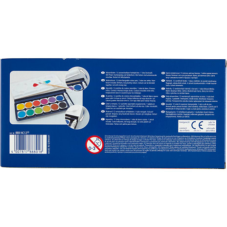 Staedtler vandfarver 12 ass