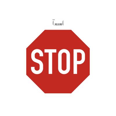 Exacompta - Pictogramme - stop - 300 x 300 mm - rouge