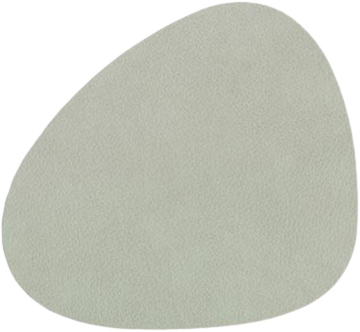 LIND DNA GLASS MAT CURVE 11X13CM NUPO olive green Grøn