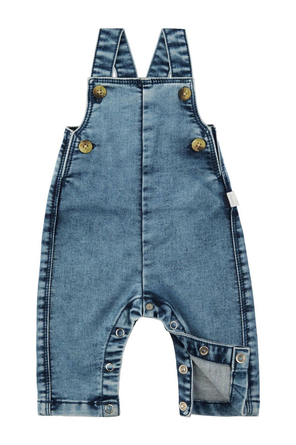 Noppies regular tuinbroek blauw