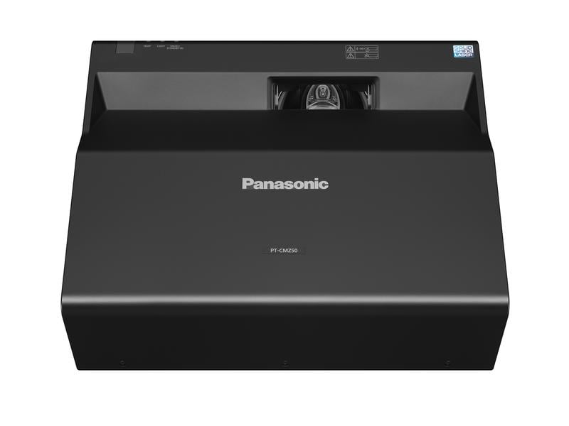 Panasonic Ultrakurzdistanzprojektor PT-CMZ50 Schwarz Ultra-Kurzdistanz-Projektor für flexible Lern- und Besprechungsraumumgebungen
