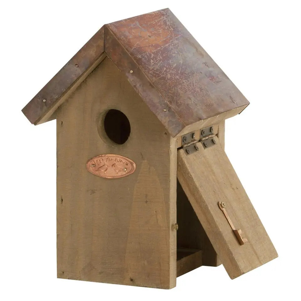 Best for Birds Vogelhuisje - hout - Winterkoning nestkastje - 20 cm
