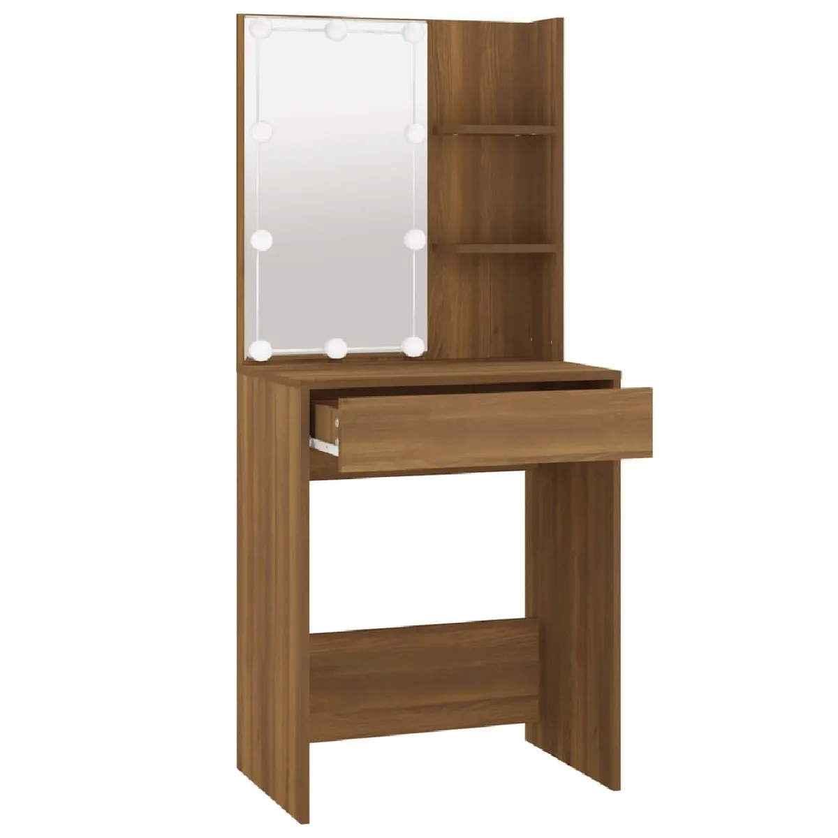 Coiffeuse Helloshop26 - Marron