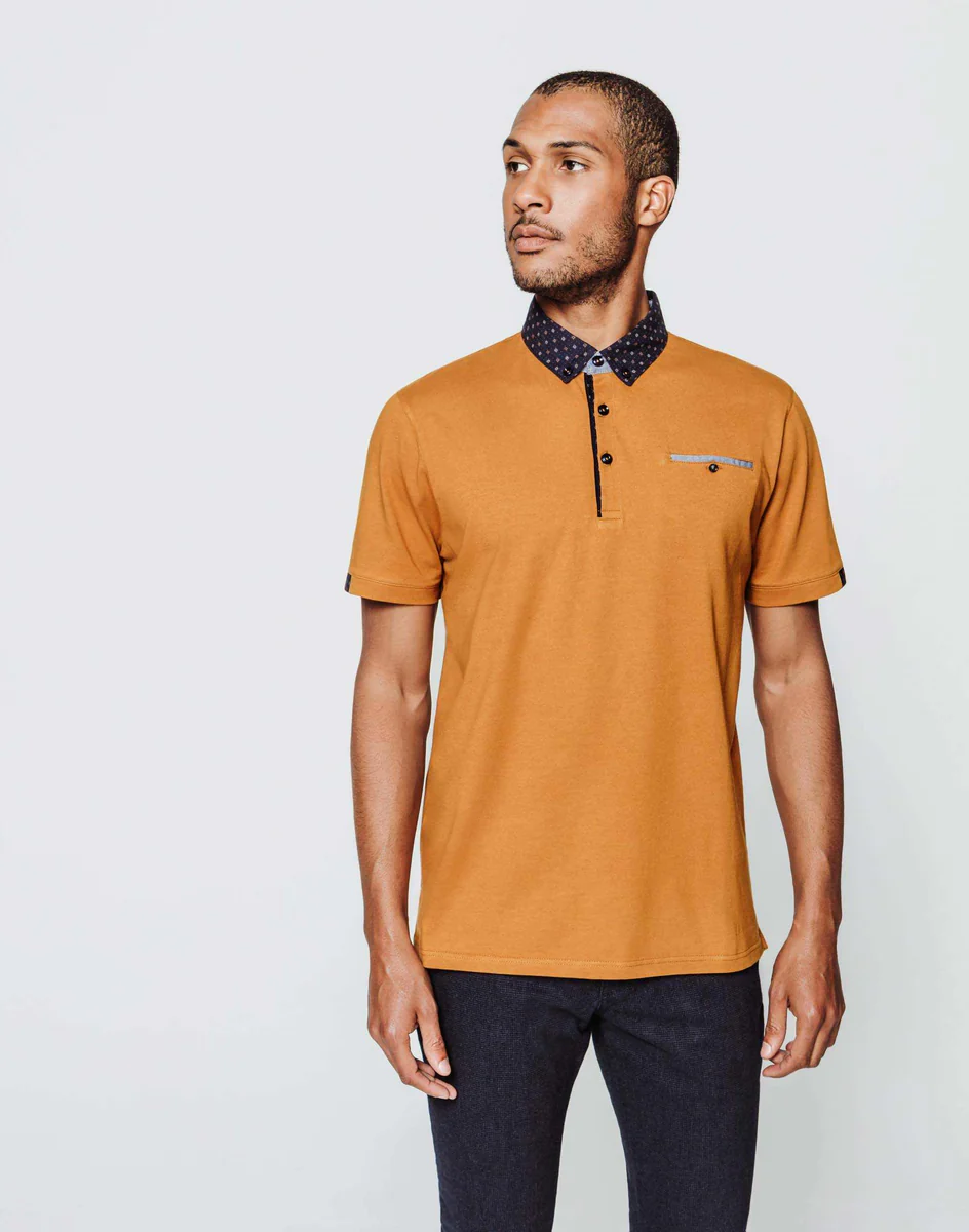 Polo jersey caramel