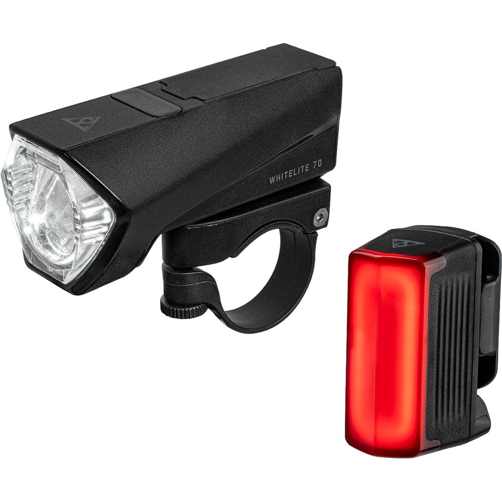 Topeak PowerLite Combo 70 StVZO Beleuchtungsset schwarz