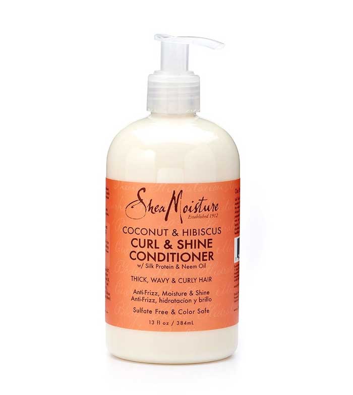 Shea Moisture - Curl & Shine Conditioner - Coco e Hibiscus