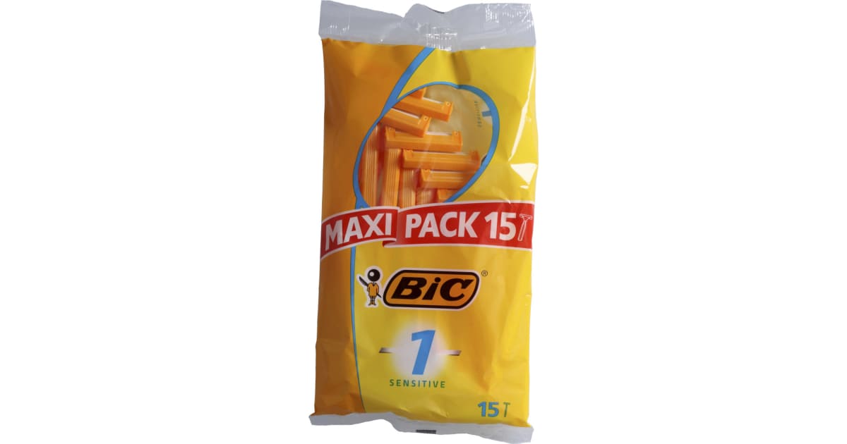 BIC Rasierer Sensitive1 15er-Packung