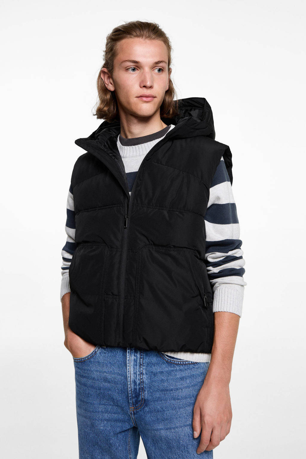 MANGO TEEN bodywarmer zwart