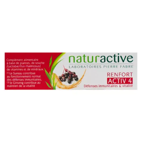 Naturaactive Activ 4 Reforço: Defesas Imunológicas e Vitalidade - 30 cápsulas