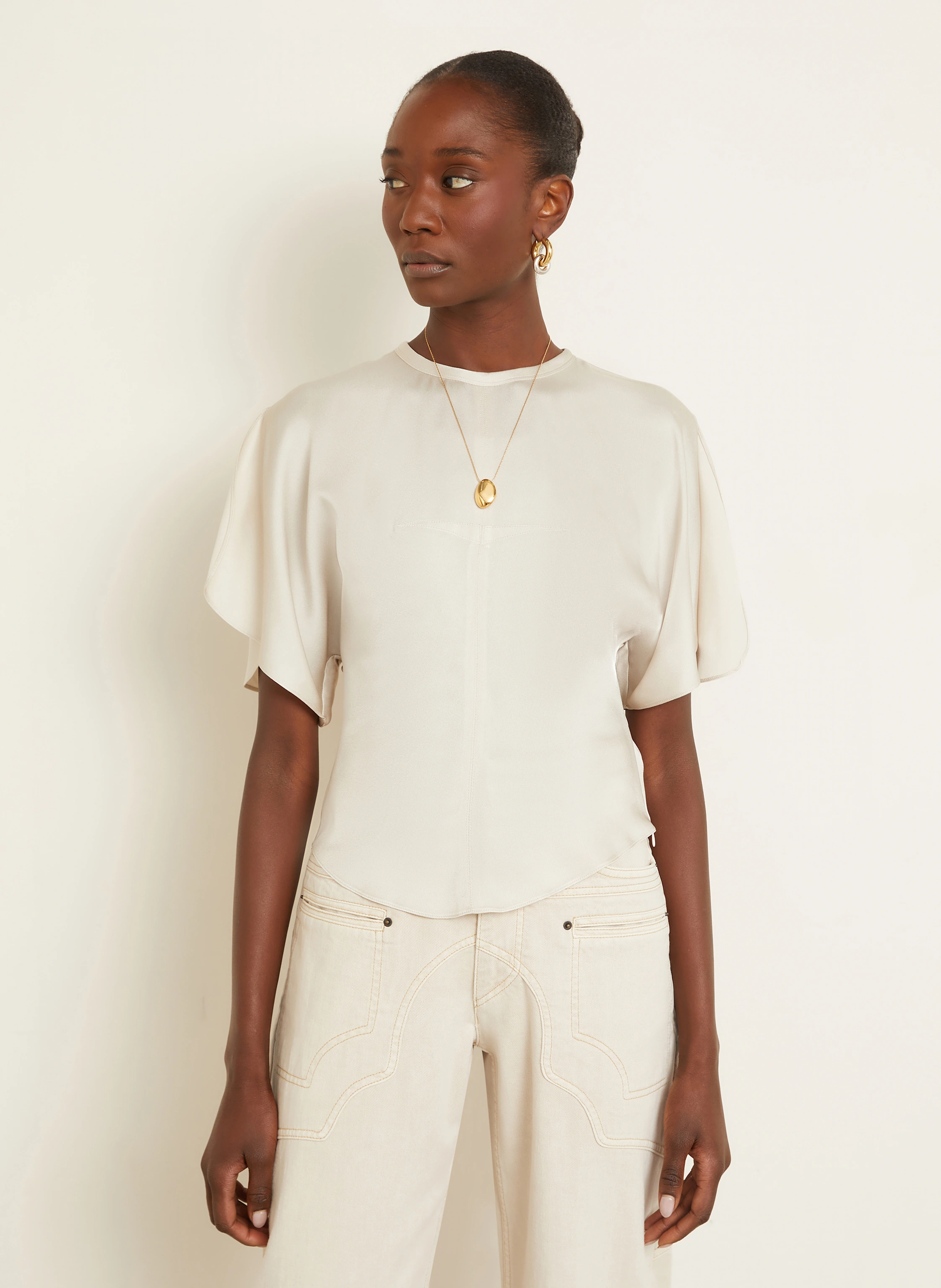 ISABEL MARANT Blusenshirt KARLITA aus Satin