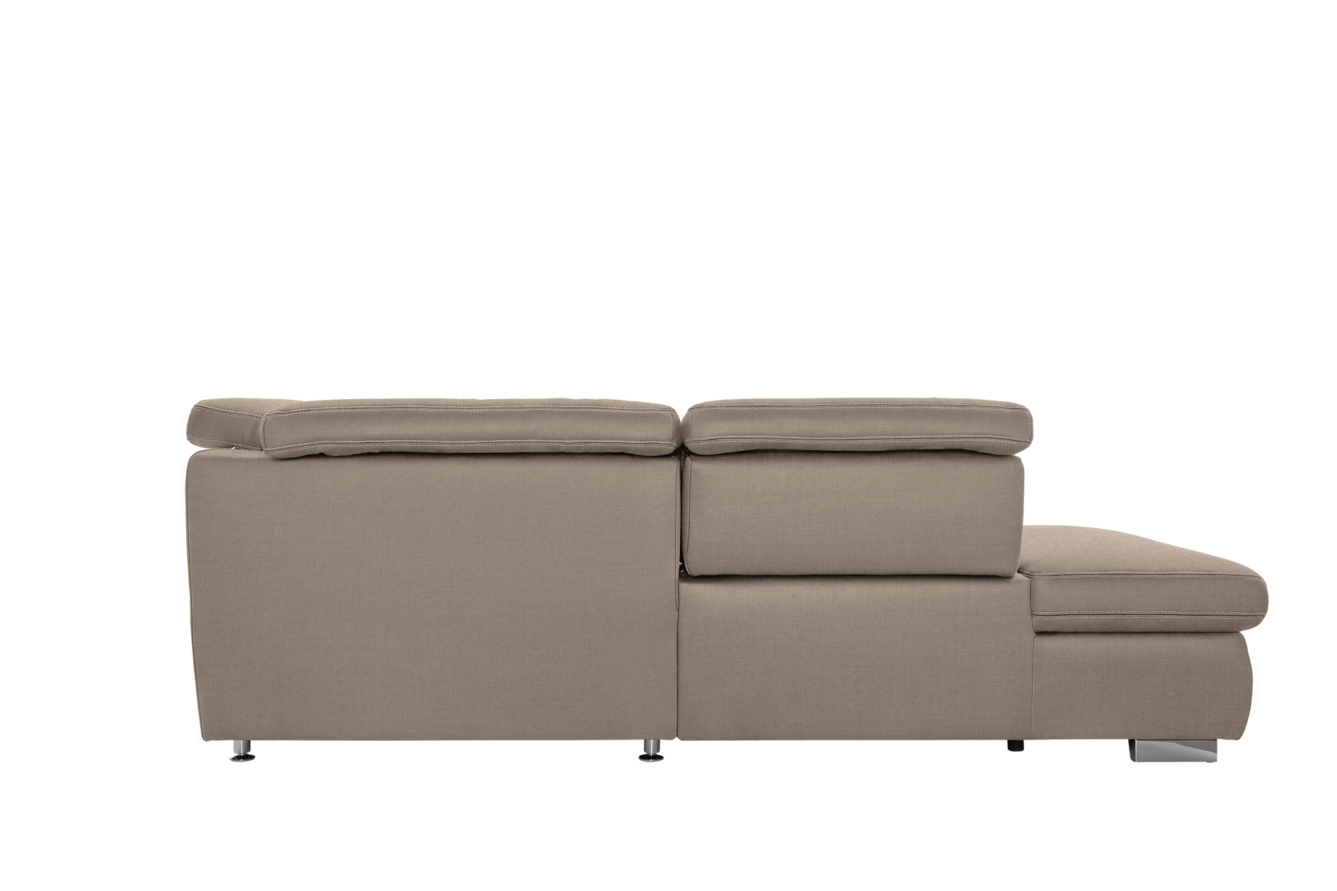 polsterpower Boxspringsofa - Miro mandel - Basismodell - Ottomane links