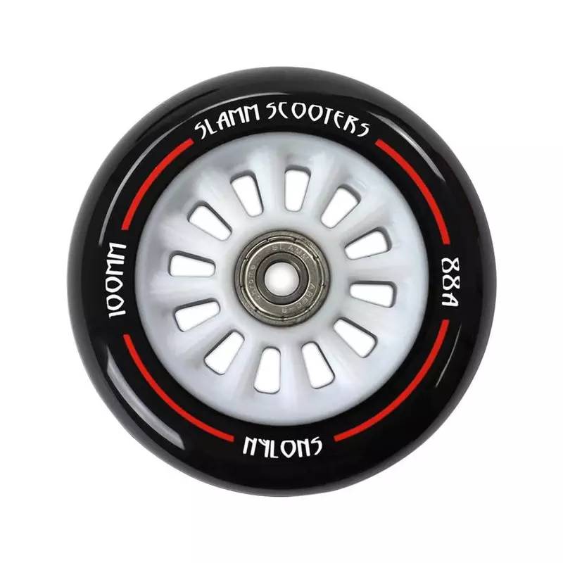 Roue Trottinette Freestyle SLAMM Ny-Core White/Black