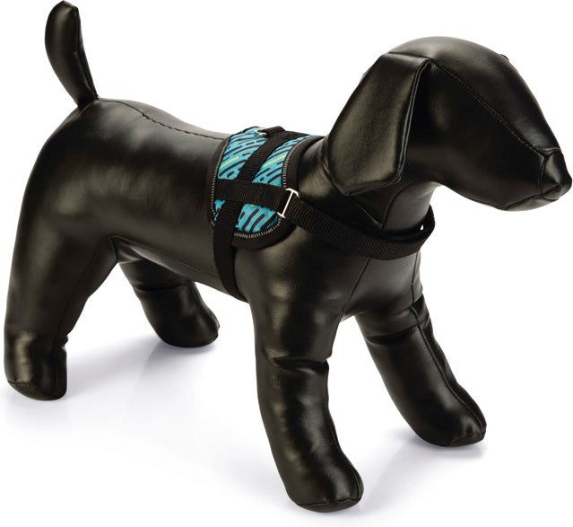 Beeztees hondentuig Memphis blauw 31-40 x 1,5 cm