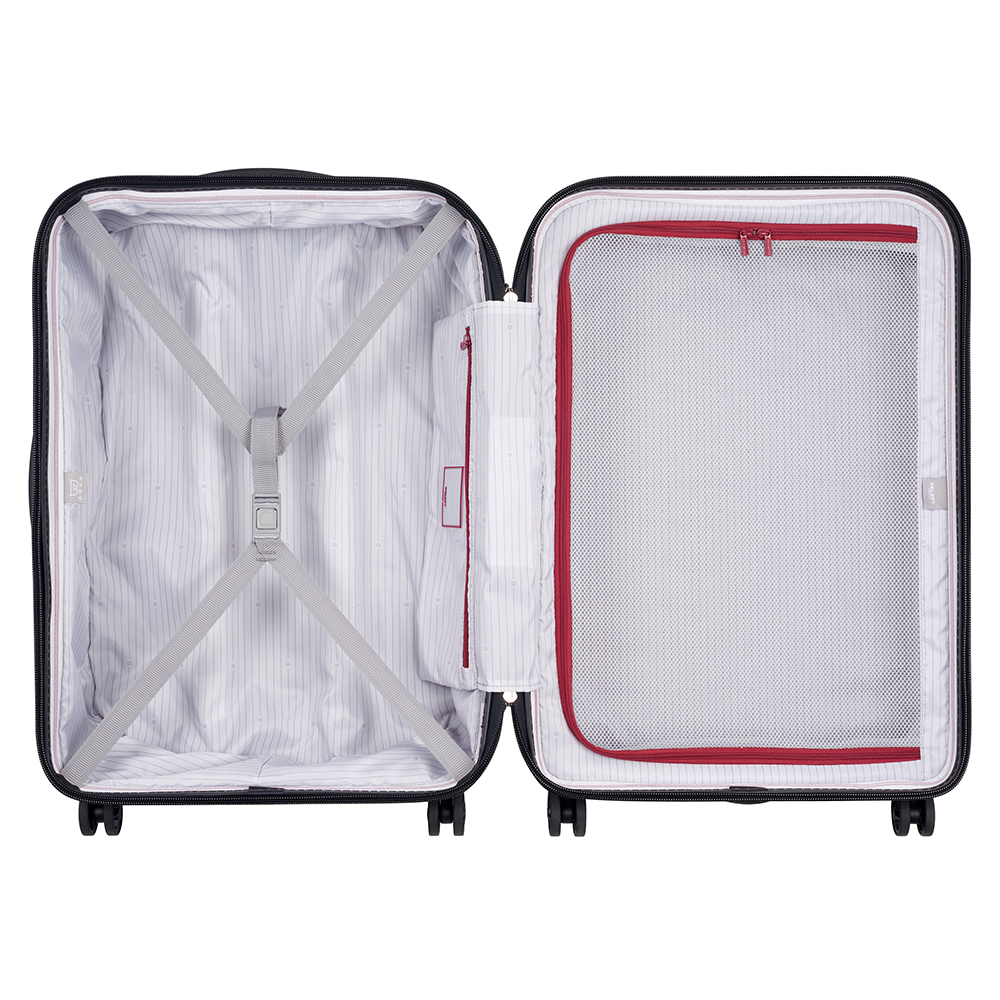 Delsey Segur 2.0 Slim 4 Wheel Trolley 55 grey