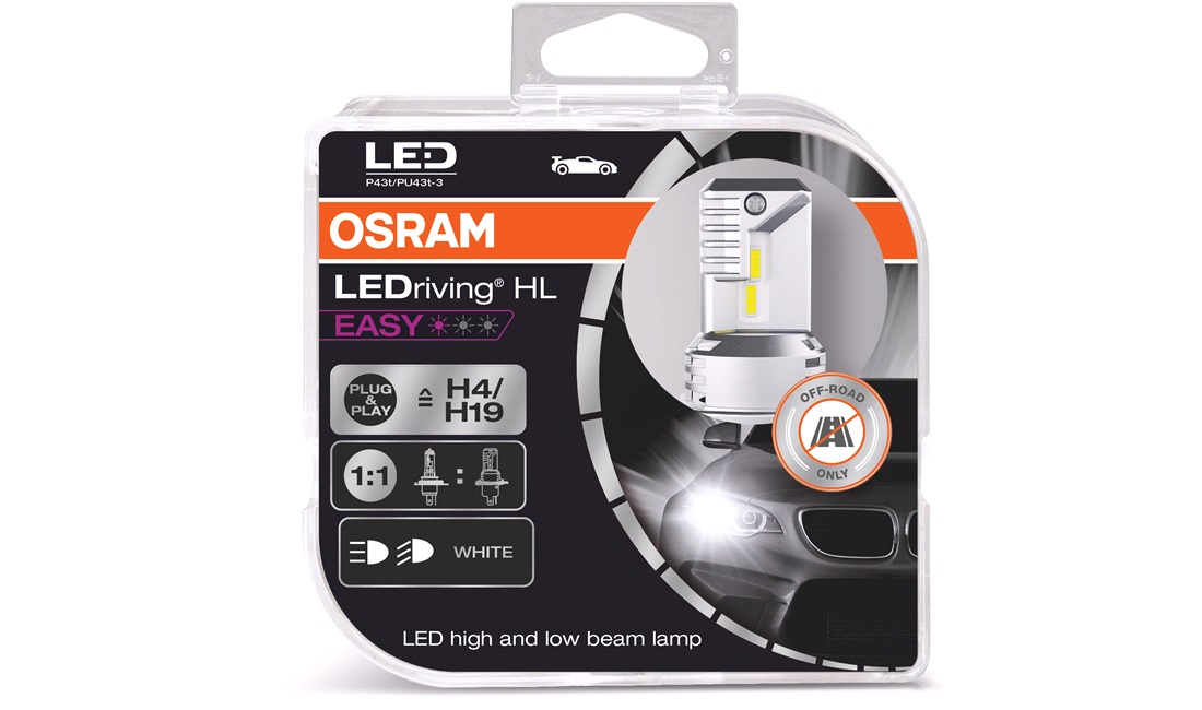 Pæresæt H4 LEDriving Easy - Osram