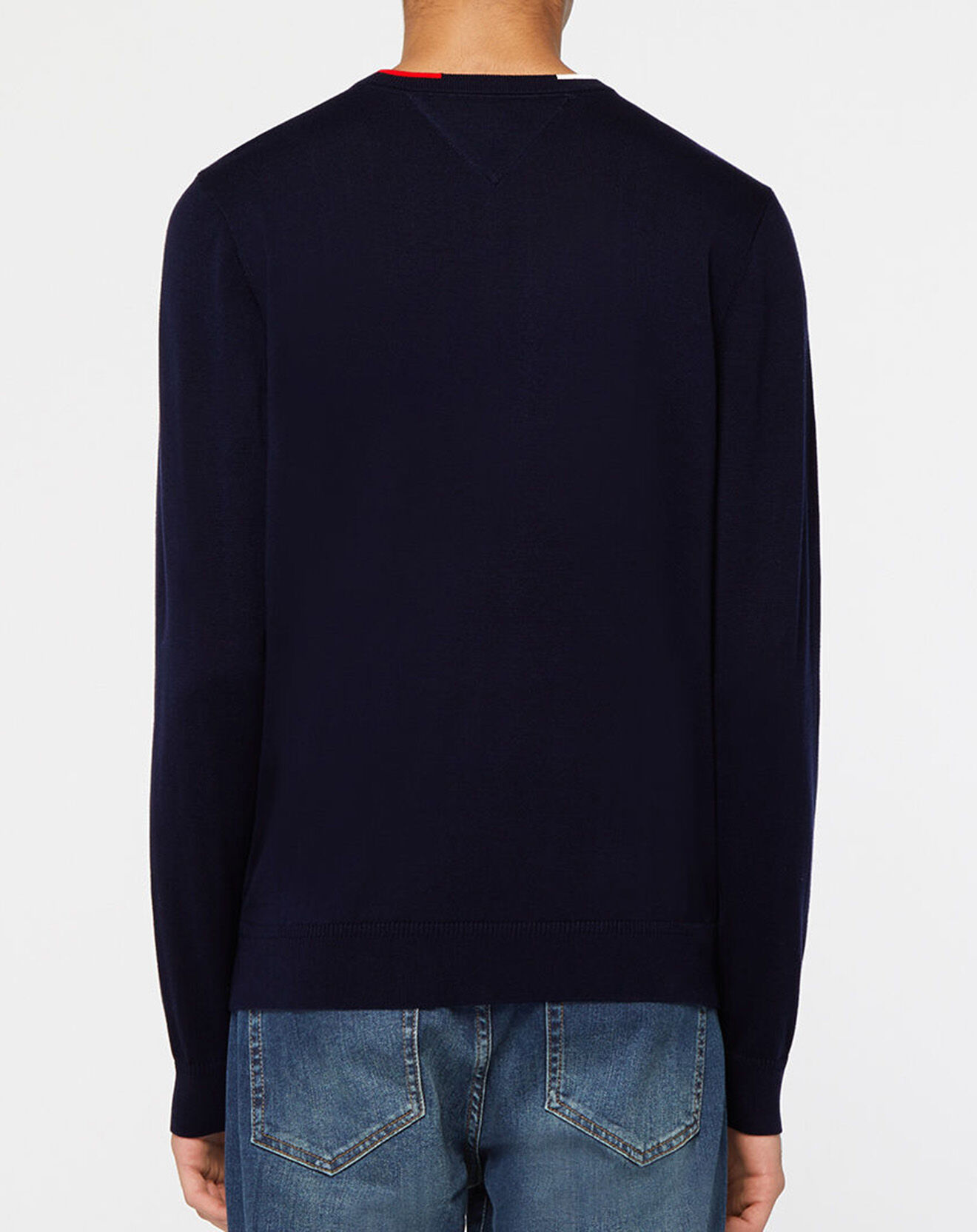 Tommy Hilfiger Pull Rwb Pima bleu marine