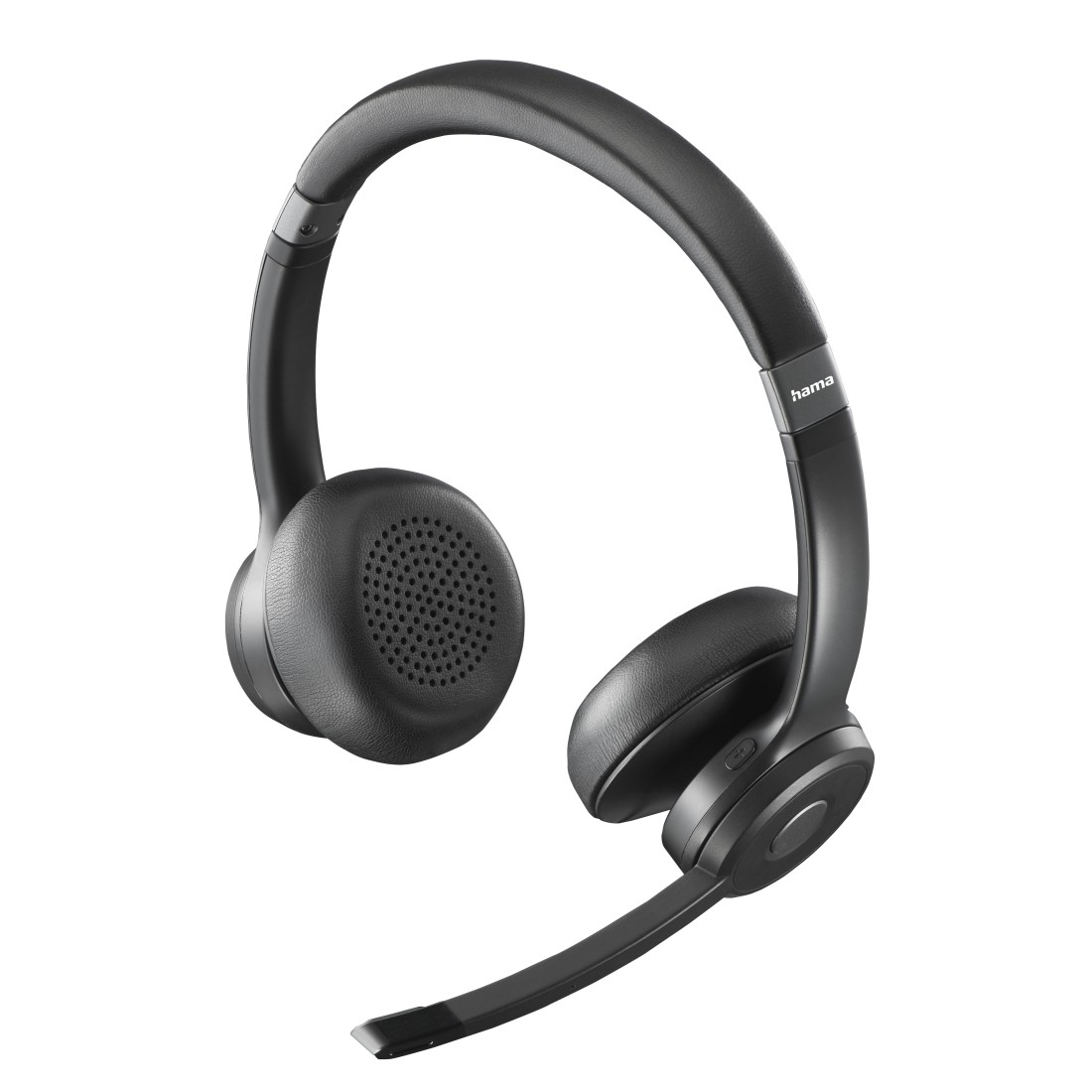 BT700 Bluetooth 5.2 Kopfhörer Over-Ear Office Headset mit Mikrofon (00139938) - Schwarz
